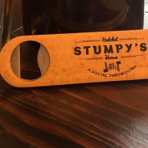 Stumpy's Wooden Bottle Opener $12