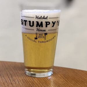 Stumpy's Pint Glass $12